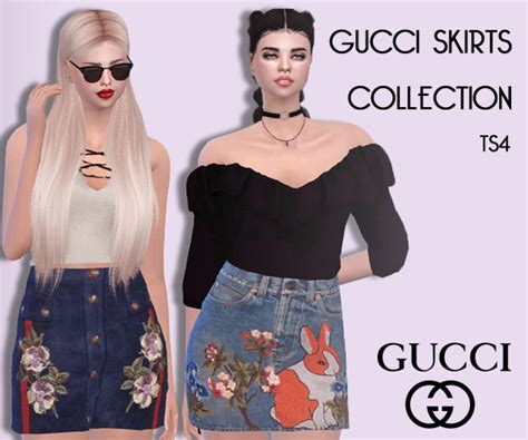 alecseycool ts4 gucci ribbed jersey shorts|sims 4 gucci skirts.